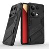 Case for Xiaomi Redmi Note 13 Pro 4G / Poco M6 Pro 4G, Military Kickstand, Black