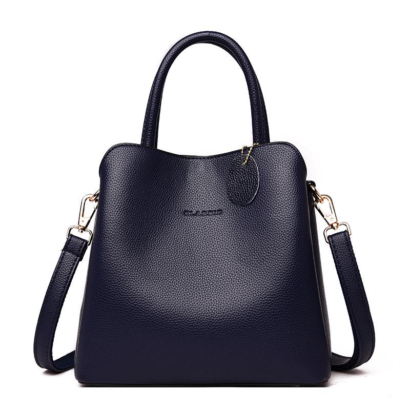 2024 Women's Fashionable Handbag: Large Capacity Tote & Versatile Crossbody