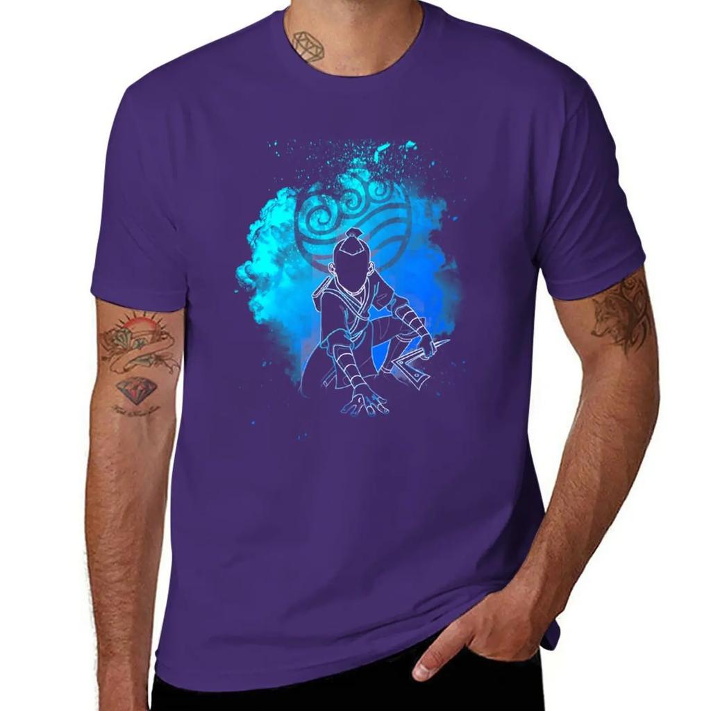 Soul of the Waterbender T-Shirt summer top tees slim fit t shirts for men