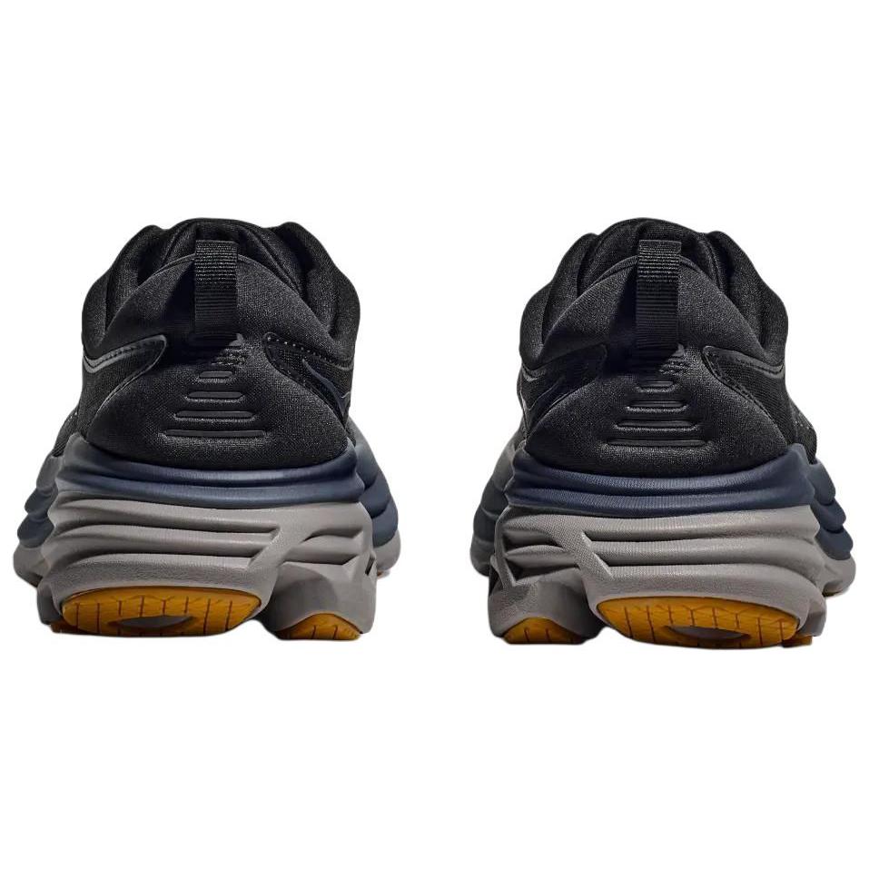 HOKA Bondi 8 Black Iron Ore Men Sneakers 1123202-BCKRN