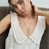 Saint Cross Line Two-way Necklace