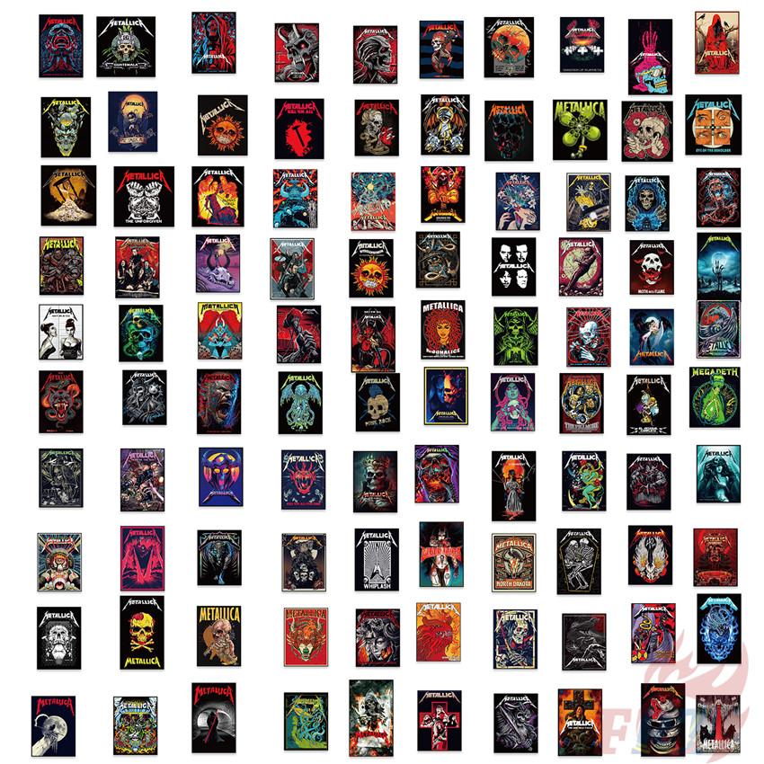

100 шт./компл. наклейки Metallica серии 01 DIY модные наклейки