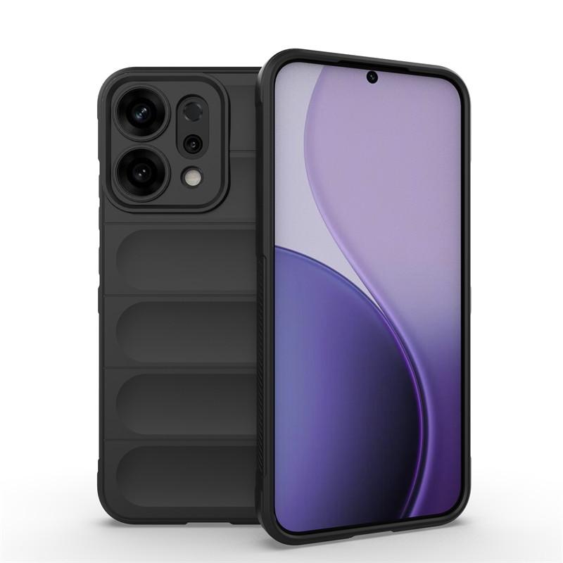 

For Oppo Reno14 Case Oppo Reno14 Cover Cases Shockproof Silicone Anti-fingerprint Protective TPU Phone Back Cover Oppo Reno14 Oppo Reno14
