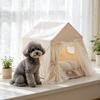 Love Pillow Pet Bed For Dog With Dog Cushion Girl Boy Indoor Puppy Accessories Home Tent House For Small Breeds Animal Camping