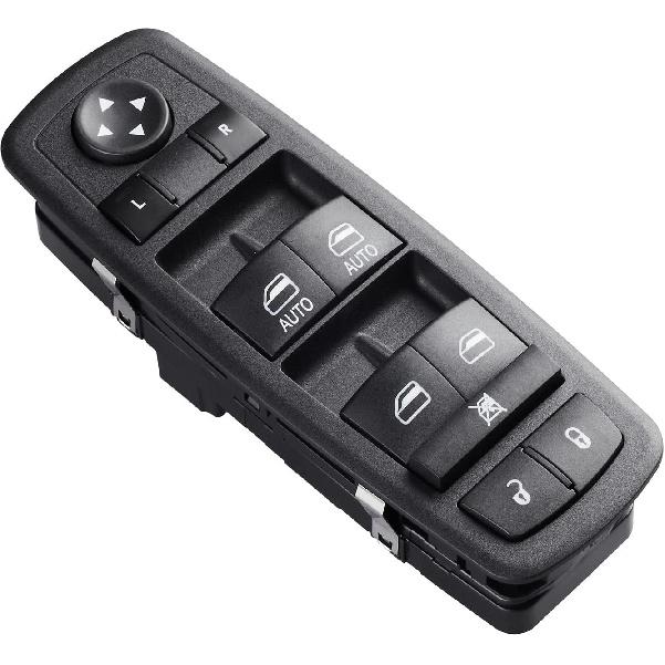 Front Driver Side Master Power Window Switch for 2009-2015 Dodge Ram 1500 2500 3500, 08-20 Dodge Grand Caravan/08-16 Chrysle Town Country Door Lock