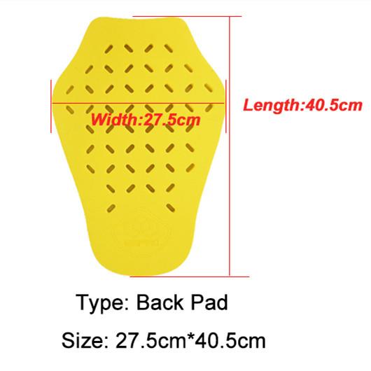 

CE Мотоциклетные куртки для защиты спины Вставная защита спины Броня для езды на мотоцикле Защитные накладки для позвоночника Защита от падения