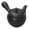Suzuki, Banko-yaki Elegant Kyusu (Teapot) Size 1.5 (in Gift Box) Jet Black 0977-5140, 270ml