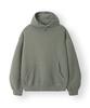 Garment Dyed Ring Snap Hoodie [Khaki]