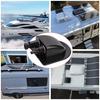 RV Doppelkabel-Einführungsverschraubung Solarpanel Dachkabel-Einführungsverschraubung Kabel Wohnmobil Weiß Doppelloch RV Yacht Autozubehör
