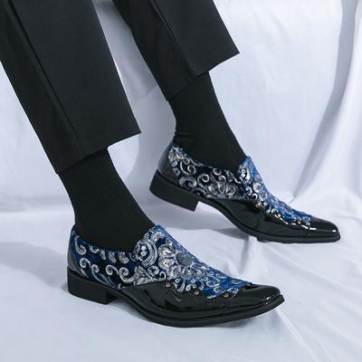Scarpe Formale da Uomo di Lusso Punta in PU Versatili Europee Abito Marca Le Fu Shoes Scarpe Sociali da Gentiluomo Taglia 38-46 Scarpe da Uomo