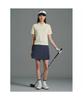 BEANPOLE GOLF Women'S Logo Perforated Collar Short Sleeve T-Shirt - Lemon