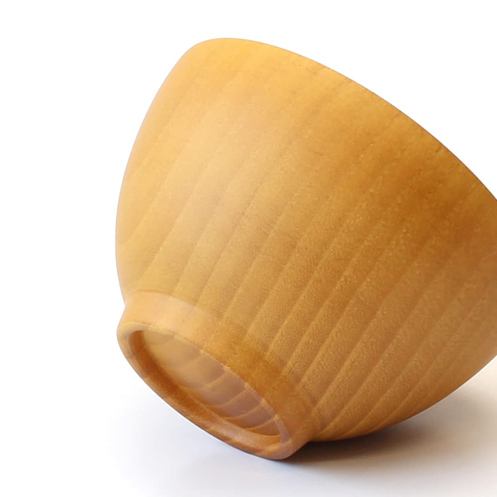 Kishu Lacquerware Tsunoda Seibei Shoten Soup Bowl Chiffon S Wooden Nano Coat Dishwasher Safe Natural