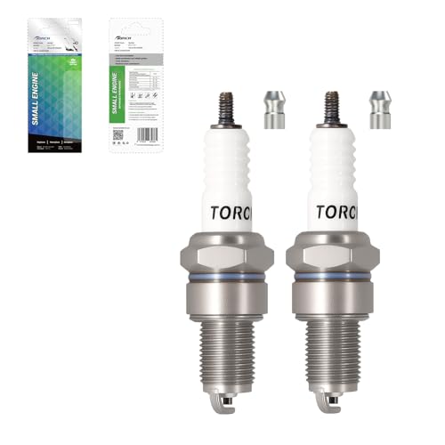 

2pcs TORCH F7RTC General Plug (Integrated Terminal) Replacement NGK [5534] BPR7ES V-LINE-19 Spark Plug,