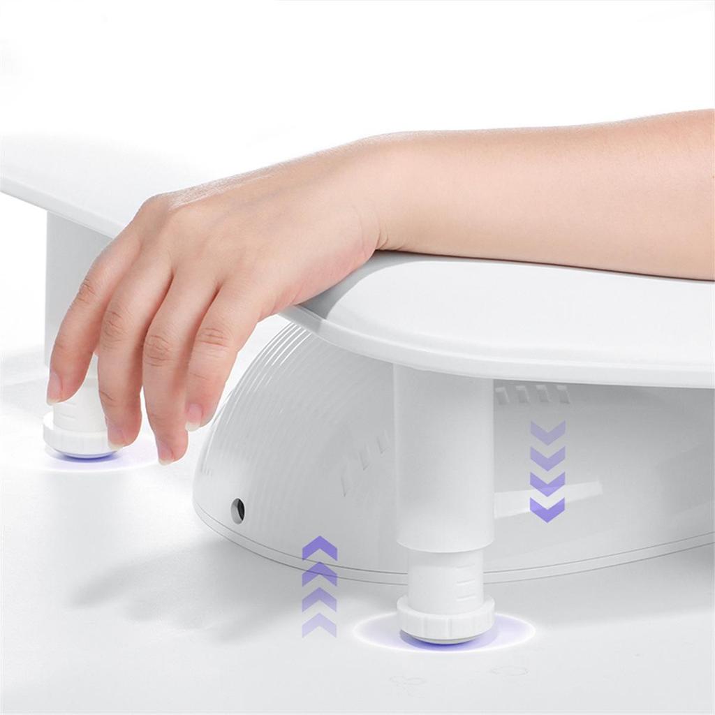 Portable U-Shaped Nail Art Cushion with Detachable Bracket and Inclined Design In Multi-functional Russian Style