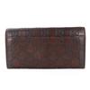 Used GUCCI Bifold Wallet 146229 Sima leather Dark brown Purse