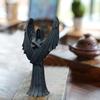 Abstract Art Halloween Angels Statue Hand Carved Ornament Durable Dark Angel Sculpture  Garden