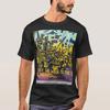 Graffiti Urban Street Art Abstract T Shirt Vintage Washed Stylish Stretched Top For Everyday Wear Fashion Graphic