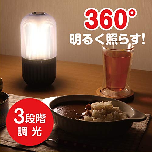 ZEPEAL Rechargeable Light Series 2200mAh USB Charging Waterproof Radio Lantern, Green, DJL-H265