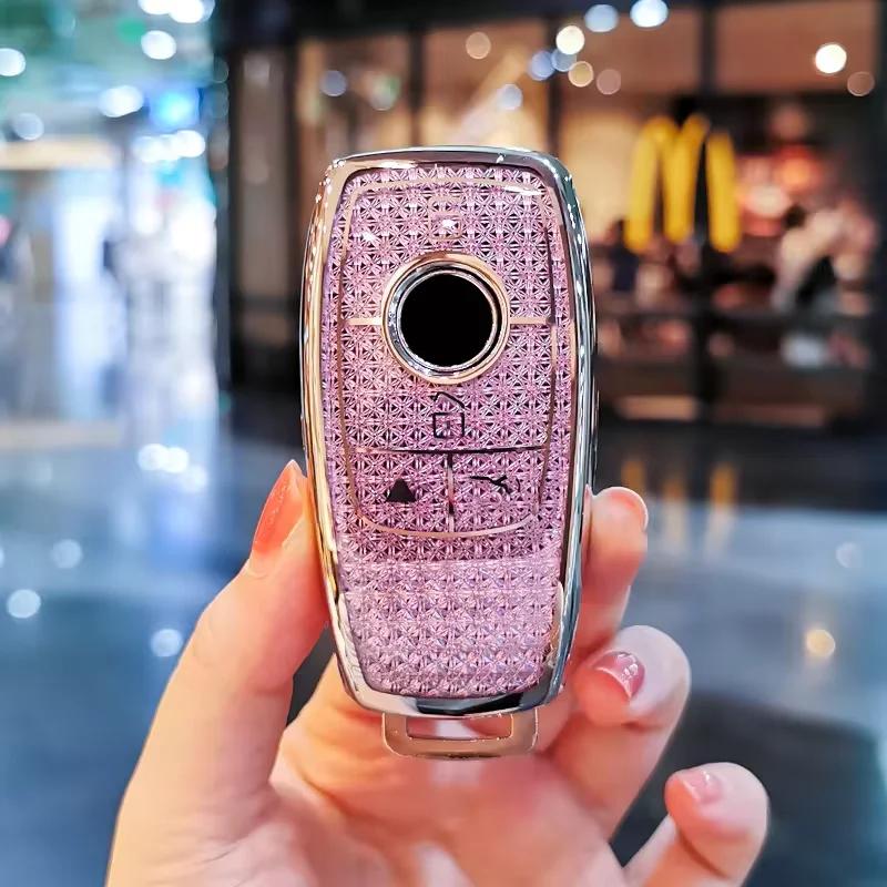 Suitable For Mercedes Benz Keycase Gle450 Gls450 Gle350 Gle400 Gls400 Gls480 Coupe Keycover Keyshell Keychain Benz Key Shell