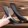 2 Pcs Car Accessories Carbon Fiber Texture Left/right Door Handle Pull Cover Trim for BMW 3 Series E90 E91 316 318 320 325 328i