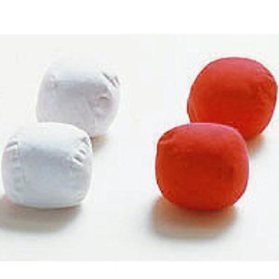 

Красно-белые 10 мячей для метания на спортивном празднике, красные, штук, красный