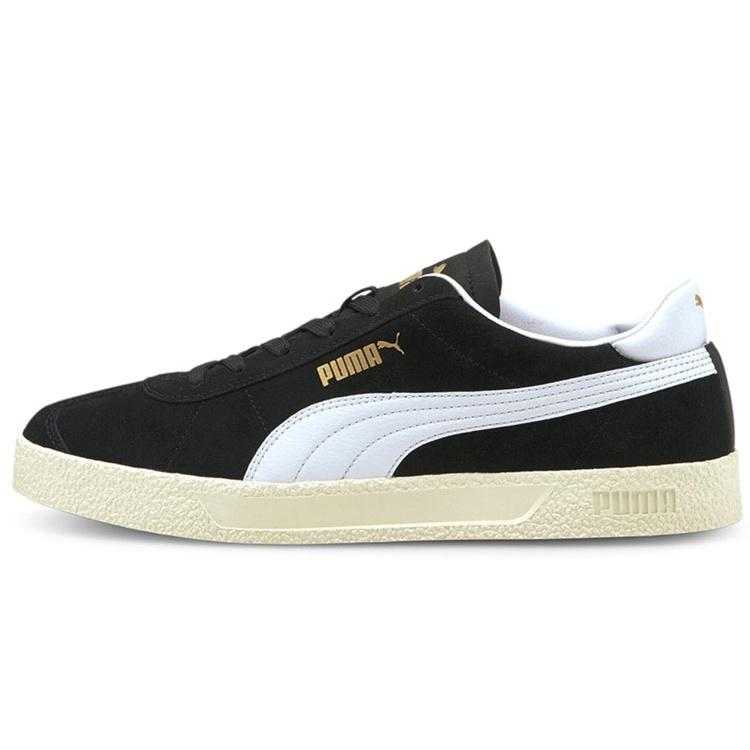 PUMA Club  Black White  Men s 381111-02 EU 35.5