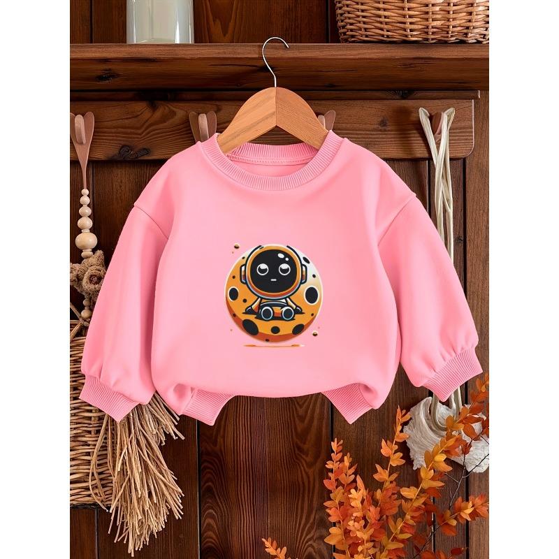 Kids Sweatshirt,Casual and Playful Printed Pattern, Comfortable and Simple Spring and Autumn,Thin Versatile Round Neck Hoodie,Sports Sweatshirt