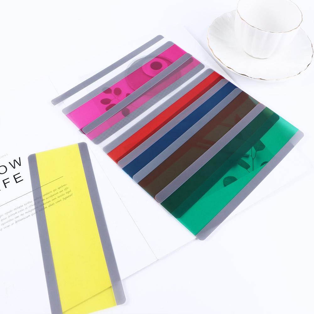 Paper Highlight Bookmarks Reading Guide Strip Reading Bookmarks Reading Highlight Strips
