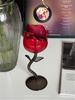 French Romantic Elegant Ins Micro Roll Rose Tall Glass Home Single-layer Red Wine Glass Modern Simple Champagne Cocktail Glasses