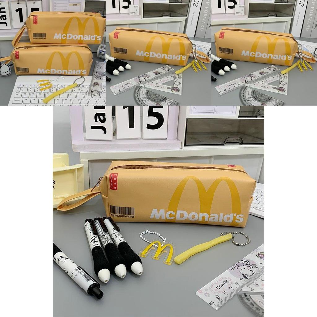Creative Mcdonalds Pencil Case With Large Capacity For School And Office Storage