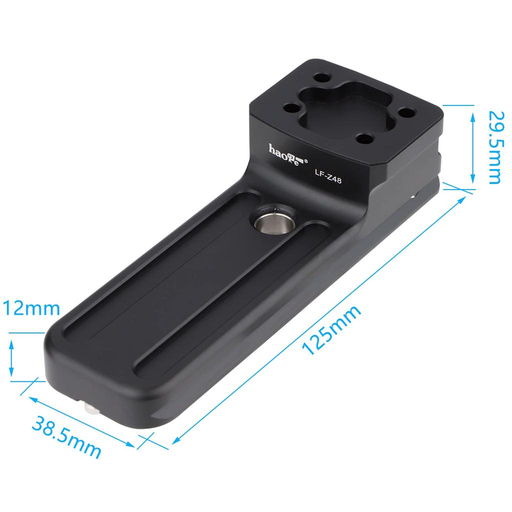 Haoge Lens Collar Replacement Foot for Nikon NIKKOR Z 800 Z VR S Z 400 Z VR and Z 600mm TC VR S Tripod Mount Ring Quick Release Plate LF-Z48 f/6.3,