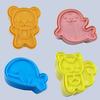 4pcs Sandwich Molds Biscuit Molds Baking Tools Return To School School Supplies Lunch Box Accessories