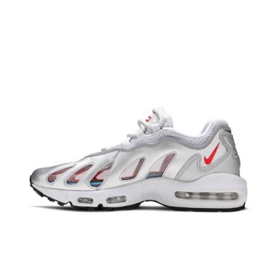 Nike Supreme X Air Max 96 'Metallic Silver' CV7652-001 Men's Shoes