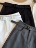 2026 Spring Korean Pink High-Waisted A-Line Slimming Mini Skirt - Trendy & Versatile