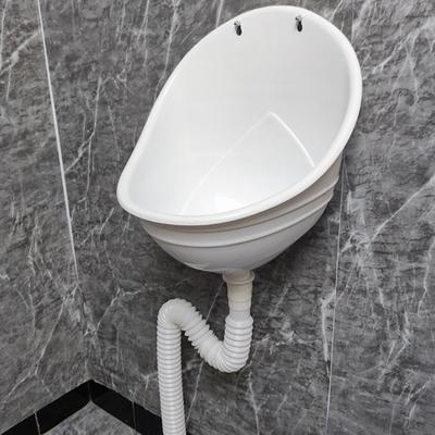 Urinoir Mural Sans Eau Évacuation Anti-Odeur Conception Diverteur d'Urine Haute Efficacité Installation Facile Salle de Bain pour Enfants