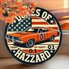 Vintage American Car Metal Poster Wall Art Garage Decor