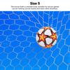 Sports Soccer Balls Size 5 PU Star Pattern Traditional Soccer Balls for Soccer Training Practice