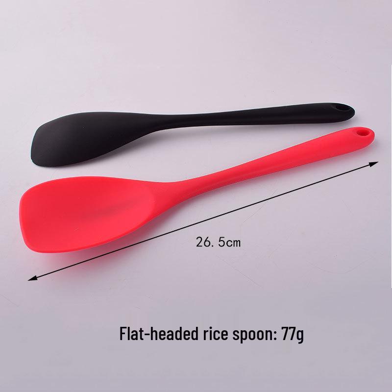 Silicone Non-Stick Rice Scooper Spoon - High-Temperature Resistant Duckbill Kitchen Tool
