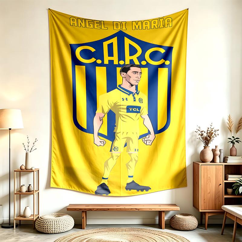Club Atletico Rosario Central (14) Tapestry Suitable For Decorating Homes Dorms And Bedrooms Soft To The Touch And A Perfect Gift For Friends And Fami