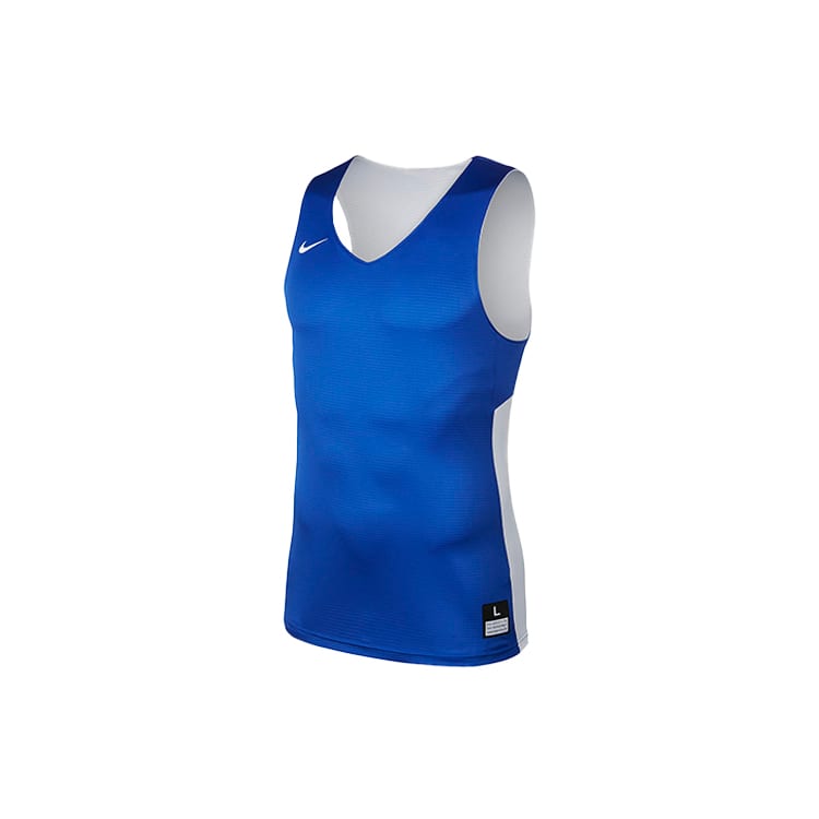 Nike Maillots de Basketball Homme Bleu Coupe Droite Modérée 867767-494