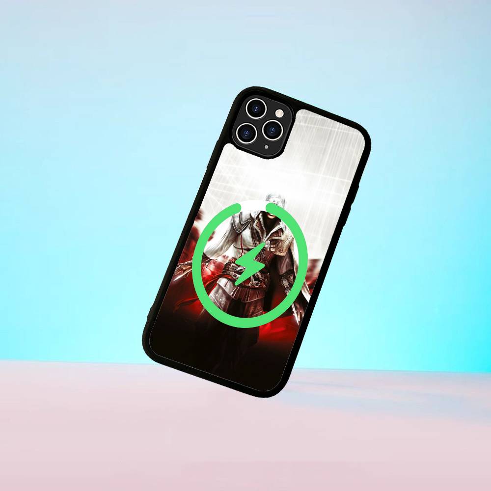 Game A-Assassins C-Creed Phone Case For IPhone 16 15 14 13 12 11 17 Pro Max Plus Magnetic Wireless Cover