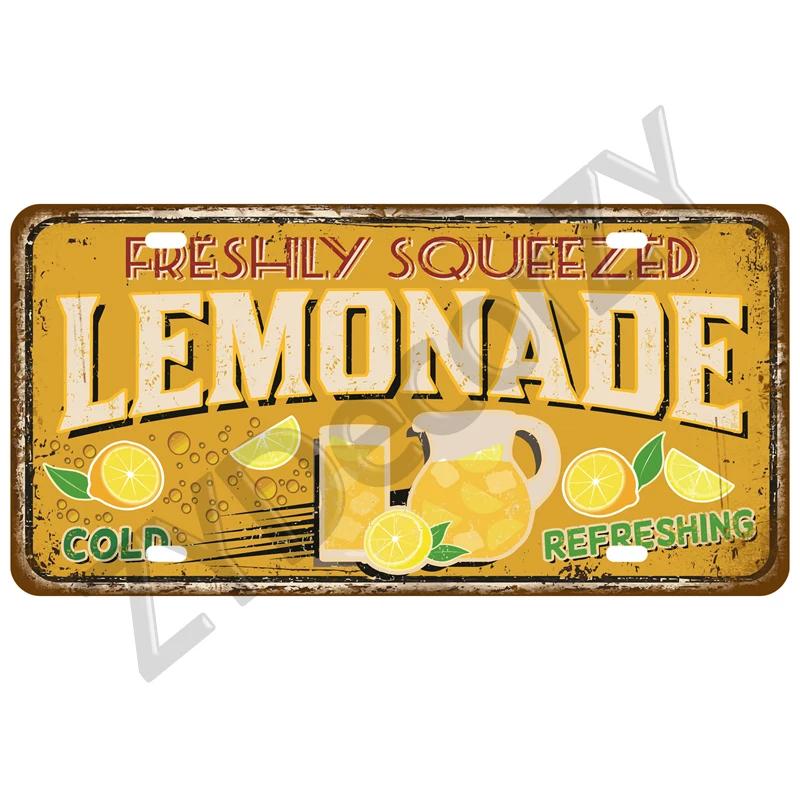 Coffee Tin Sign Vintage Metal Sign Funny Poster License Plate Home Decor For Bar Pub Club Man Cave Wall Decoration Wine Beer