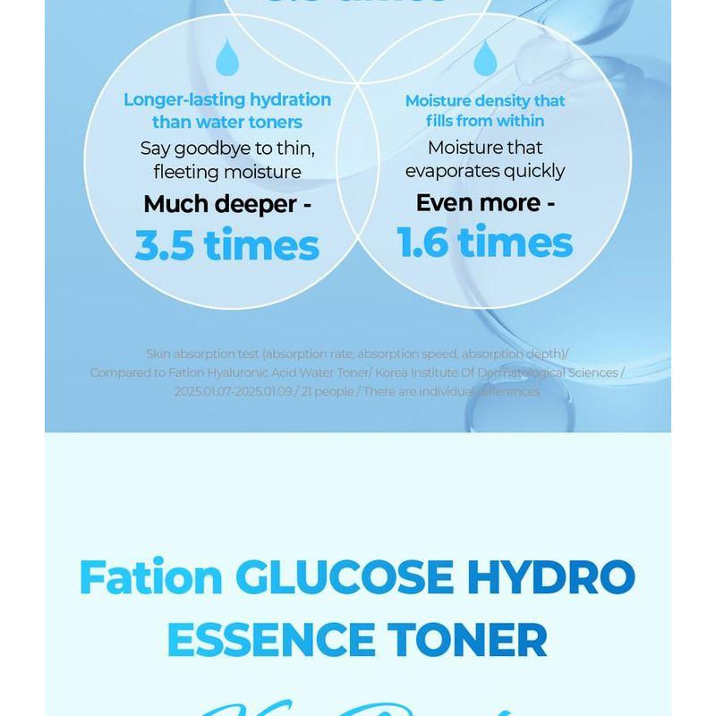FATION - Glucose Hydro Essence Toner