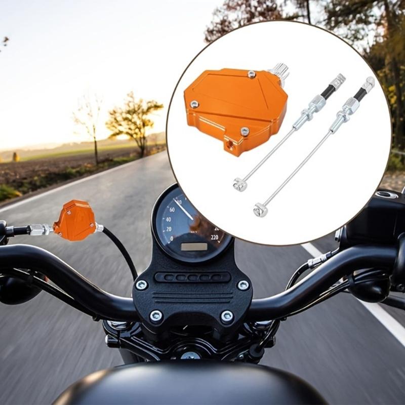 Aluminum Easy Pull Cable Line Motorcycle Stunt Clutch Cable Universal for Most Motorbikes and ATVs Easy Installation