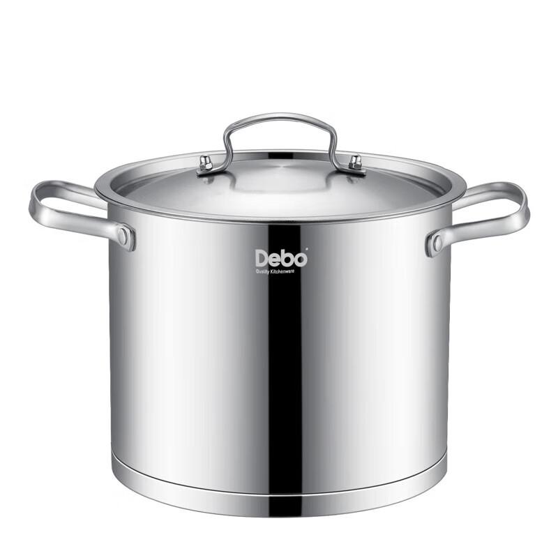 DePo DEP-517 Bright 304 Stainless Steel Stockpot