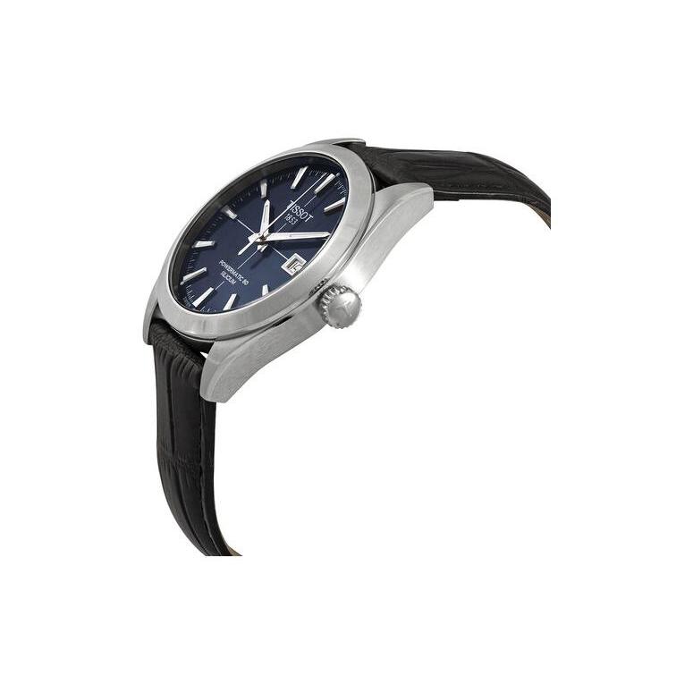 Tissot Windy Collection Automatik Mechanisches Uhrwerk 100m Wasserdichtigkeit Herrenuhr Blaues Zifferblatt T127.407.16.041.01