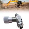 M14 Thread Connector Hydraulic Flow Control Valve Mini Excavator Valve  For 1-2 Ton Mini Excavator