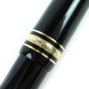 Very Good MONTBLANC Ballpoint Pen Meisterstückle Grand Twist Type Black Gold Used