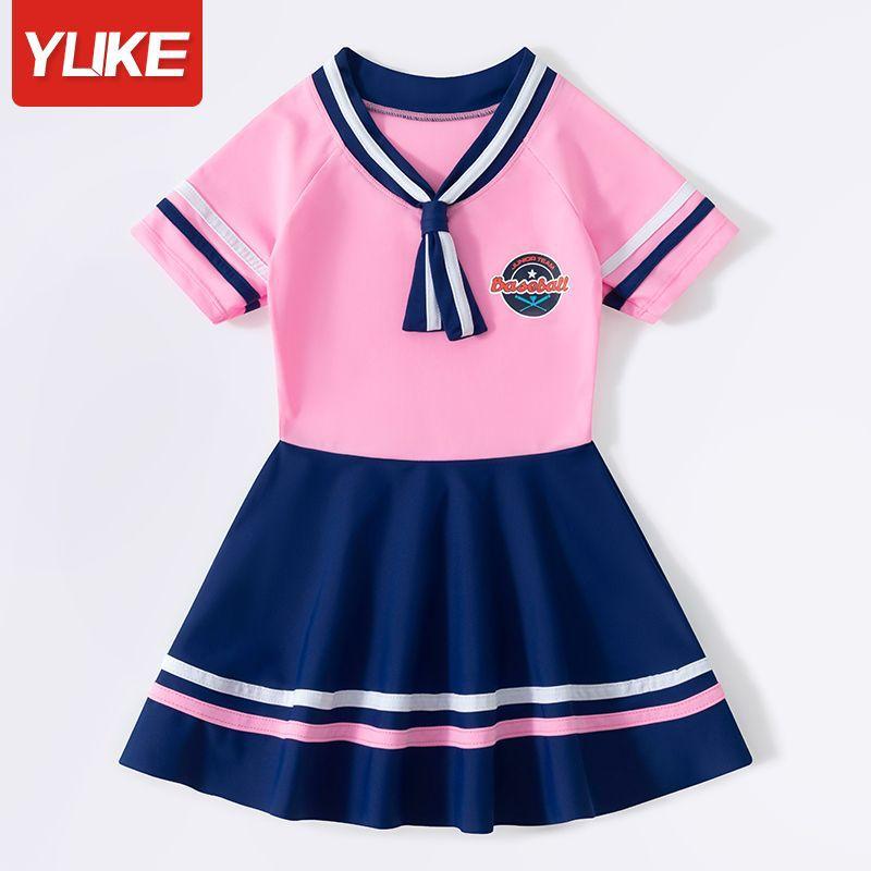 Kinder Badeanzug Ins Neues Mädchen Baby Einteiler Prinzessin Rock Badeanzug Mädchen Schnelltrocknend Sonnenschutz Badeanzug