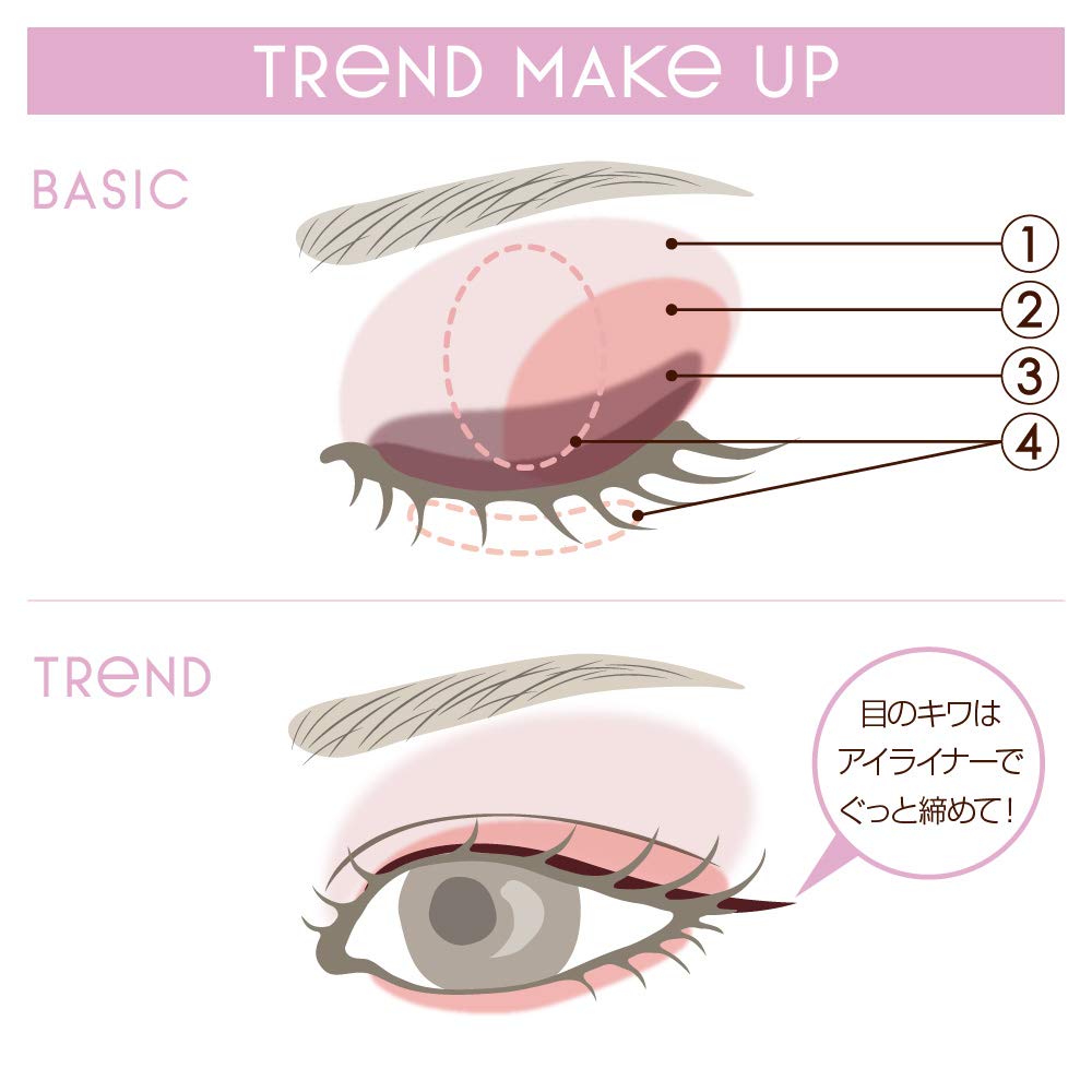 Excel Real Close Shadow CS07 Palette Eyeshadow 3 Textures (Flower Barrette) Eyeshadow, 4-Color Palette, (Gloss, Glitter, Matte)